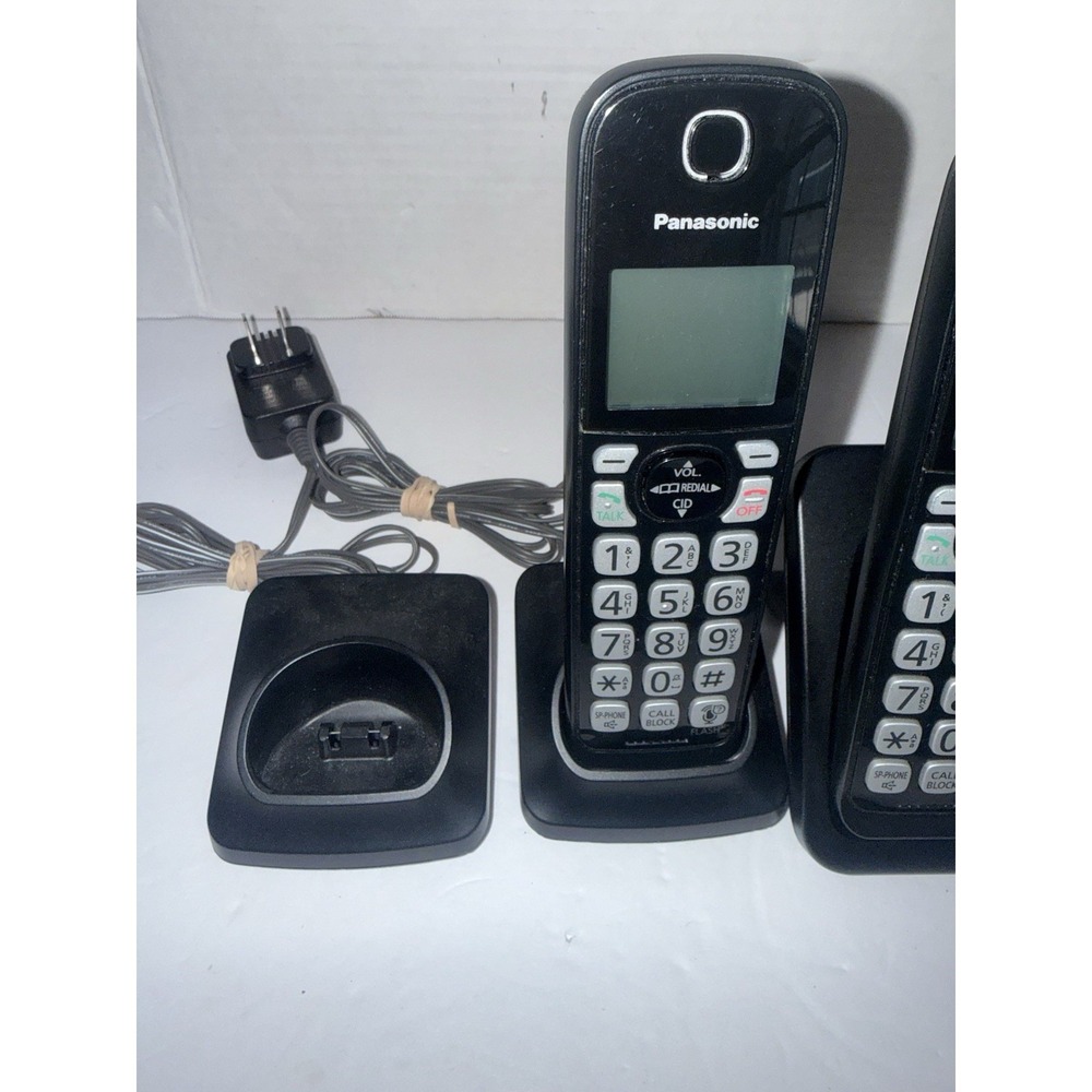 Panasonic KX-TGD560 Link2Cell Bluetooth Phone 2 Handset Tested, 3 Bases - Picture 5 of 5